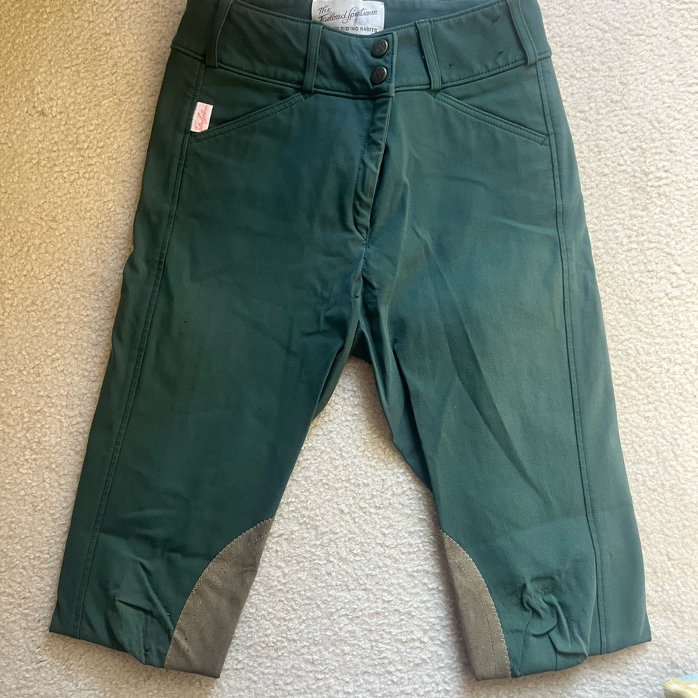 Tailored Sportsman Green breeches
